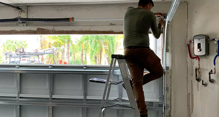 Garage Door Tension Spring Replacement in Merritt Island, FL