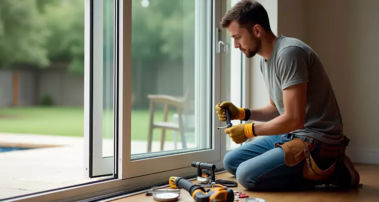 Sliding Glass Door Panel Repair in Merritt Island, FL